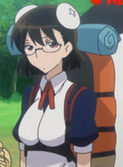 Francisca as she appeared in the OVA, being filmed by Bucchi