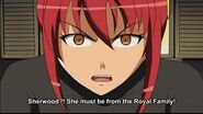 Riza hear that a royalty is came