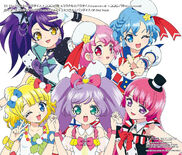 Shion (top left) as seen on the art for the Miracle☆Paradise CD+DVD special