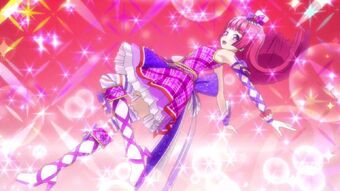 キラッとプリ☆チャン SoLaMi♡SMILE キャラフォロチケ➀ ミクロマンアーツ プリパラ/SoLaMi♡SMILEセット」の特典プリ