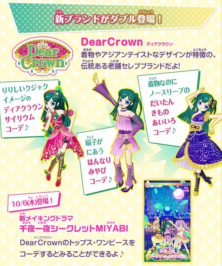 Dear Crown Cyalume Coord Pripara Wiki Fandom