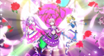 PriPara プリパラ らぁら＆みれぃ＆そふぃ「Pretty Prism Paradise 」かいほうオトメヴァルキュリア 完成版 YouTubee