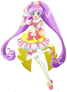 Laala holding the Cyalume Charm