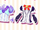 Lavender Butterfly Coord