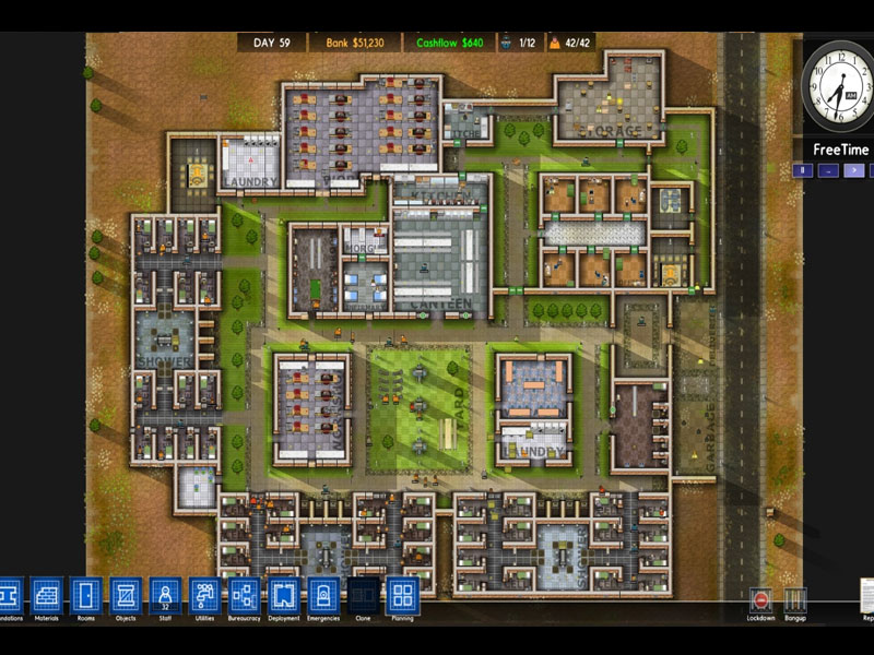 prison architect design