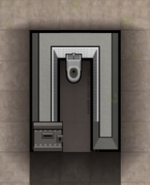 Solitary Door in Solitary Cell