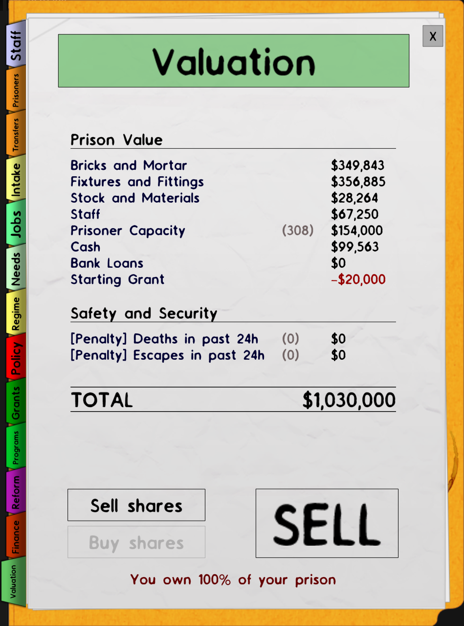prison architect wiki calculator