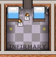 Infirmary Bed in Infirmary