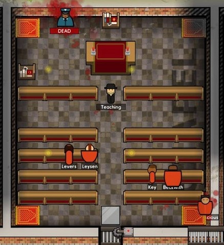 basic prison architect layout