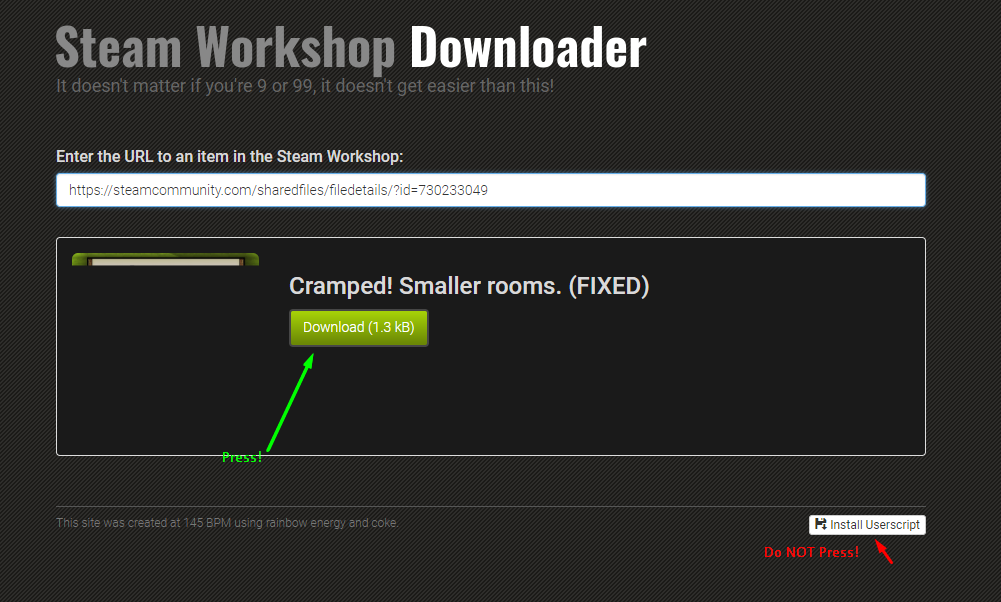 Tutorial download Mod Steamworkshop For Cracked game 