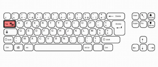 01 clavier vierge