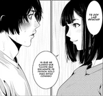 Kiyoshi blushed at Chiyo's words--