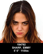 as Emmy Sharp (Breakout Kings)