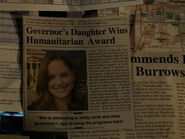 Governor's Daughter Wins Humanitarian Award