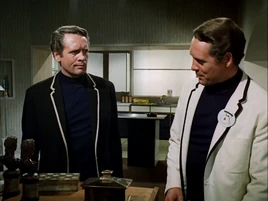 Number Six and his doppelgänger, Number Twelve