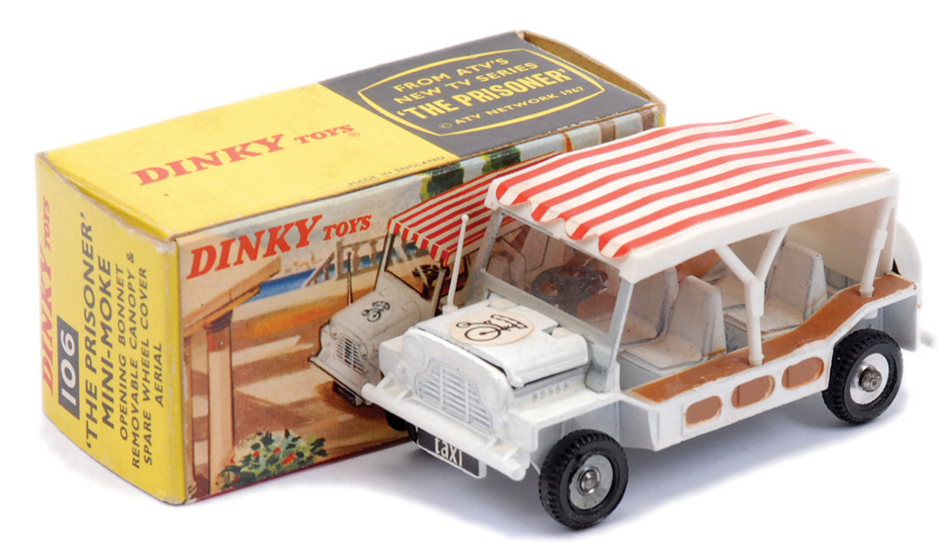 AUSTIN MINI MOKE (DINKY TOYS - 1:43 - par J. Hadacek) ​ 