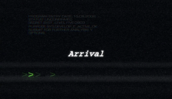 Arrival (2009 Title Card)