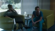 Bridget and Kaz talk after Kaz received her 12 year sentence 