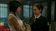 Vera talks to Franky over the dropbox 