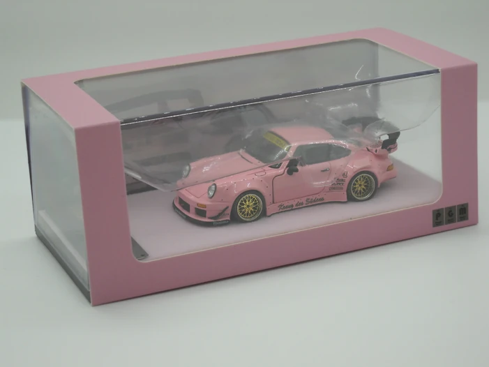 Miniature Ignition Model RWB 930 Rose – Porsche Sportive 1/18 En Résine