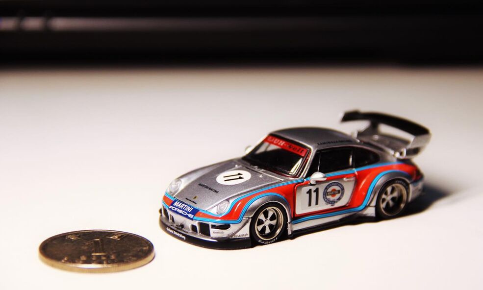 PGM Models 1:64 Porsche 993 RWB Martini #11 Standard Edition