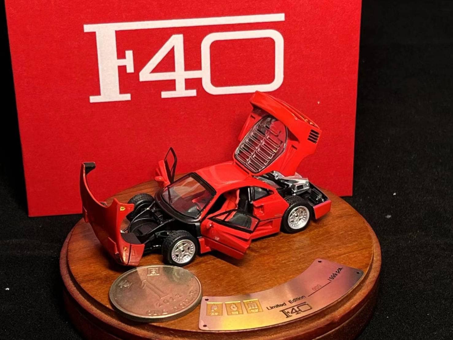 海*蔵様 PGM 1/64 Ferrari F40 Red (Luxury ve