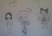 Harper, Rose the Wild, and Kira Lotusmech.