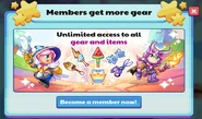 In-game membership advertisement #5