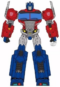 Transformers Authentics Optimus Prime