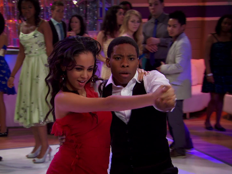 Vanessa and Cameron dancing