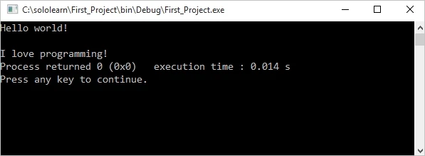 C++: Basic Concepts: Printing a Text: New Lines(Part 2) | Programming ...
