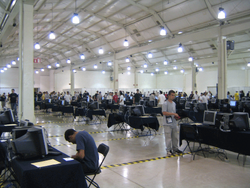 IOI 2006 competition room