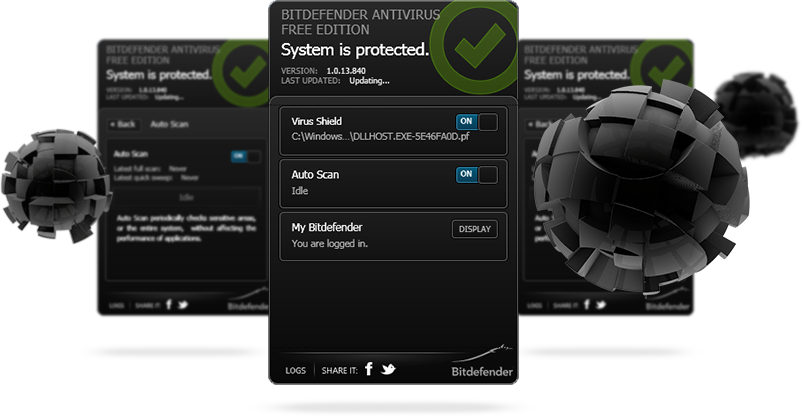 bitdefender antivirus free edition.