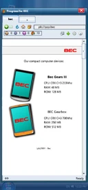 BEC Website (2001)