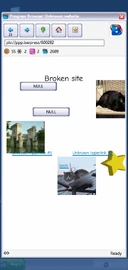 Broken website