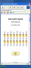 Clippy Dance website