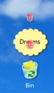 Bin Sleeping nightmare.png (70 KB) Ditto, but it's only Dream.