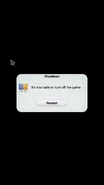 BarOS 11 Shutdown Message.jpg (40 KB) "It's now safe to turn off the game" (BarOS 11)