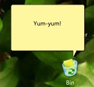 Bintalk.png (76 KB) Bin can say that the given txt file as food is tasty.