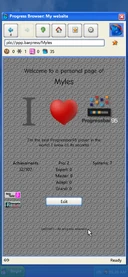 My homepage website