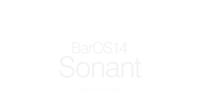 BarOS 14 Logo