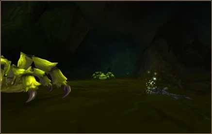 You may find a suspicious looking jar in a cave full of spiders.