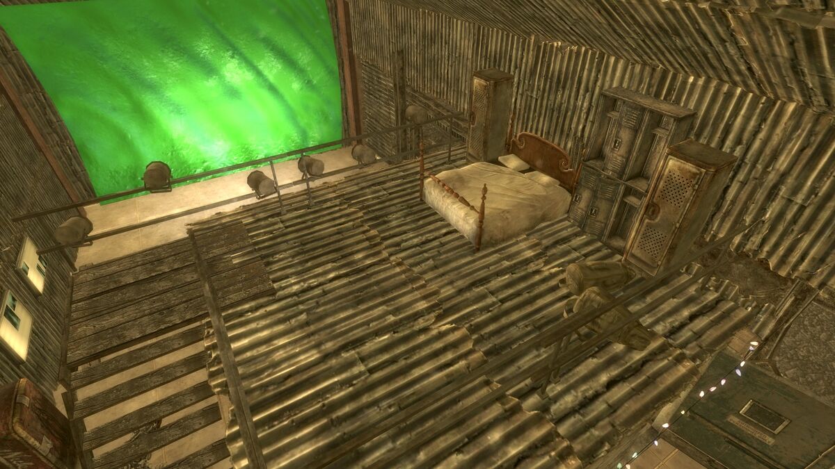 Loft bedroom Fallout New California Fandom