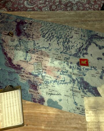 Fallout New California Map Fallout New California Fandom