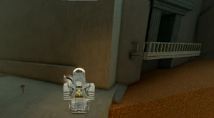 Soulbroom right outside of observatory balcony