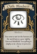 Blindseer Oath Card