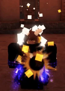 The White Flames from corrupted Shard Bow