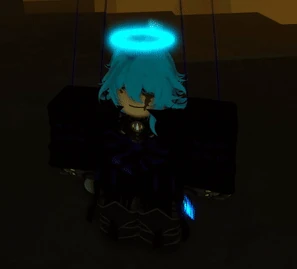 Warding Radiance with Azure Flames