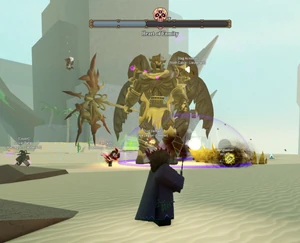 Heart of Enmity spawned by a developer in Starswept Valley.