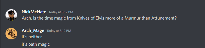 New Potential Oaths Deepwoken